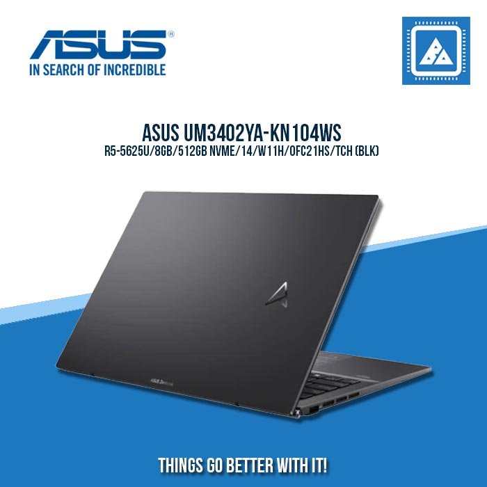 ASUS UM3402YA-KN104WS R5-5625U/8GB/512GB NVME | BEST FOR STUDENTS AND FREELANCERS ASUS UM3402YA-KN104WS R5-5625U/8GB/512GB NVME | BEST FOR STUDENTS AND FREELANCERS